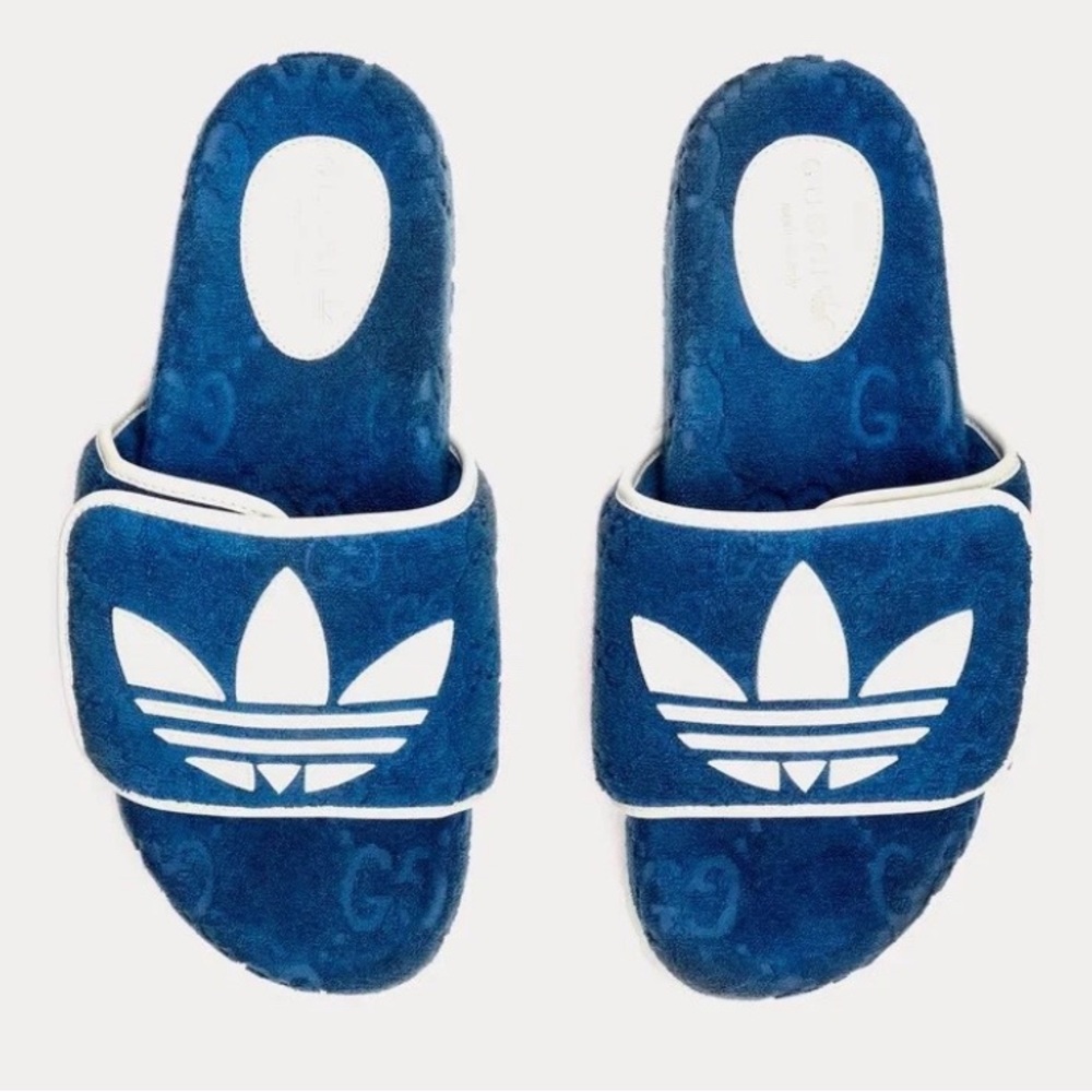 Gucci x Adidas Men’s GG monogram platform sandals